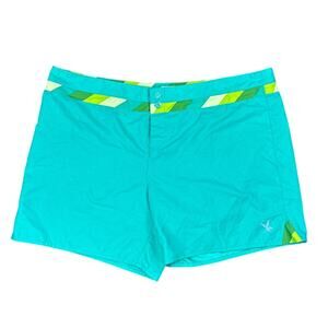 Carve Designs Women's Turquoise Board Shorts Size 12